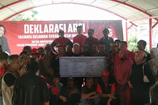 ARSI se-Indramayu Deklarasi Dukung Ono Surono dan Nina Agustina