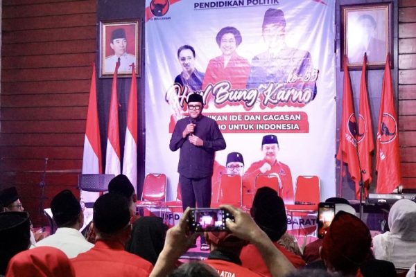 Ono Surono: Momentum Meneguhkan Kembali Nilai-Nilai Pengabdian Bung Karno Pada Bangsa